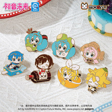 Load image into Gallery viewer, Moeyu: Hatsune Miku AMU Series Metal Enamel Brooch (Blind Box)