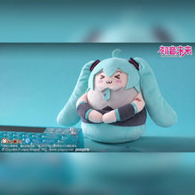 Load image into Gallery viewer, moeyu Hatsune Miku Squinting Eyes Series Plush Phone Holder-Moeyu-Makochan.store
