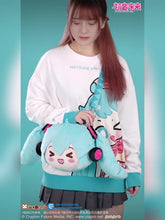 Load image into Gallery viewer, Moeyu Hatsune Miku Squinty Eyes Series Shoulder Bag-Moeyu-Makochan.store