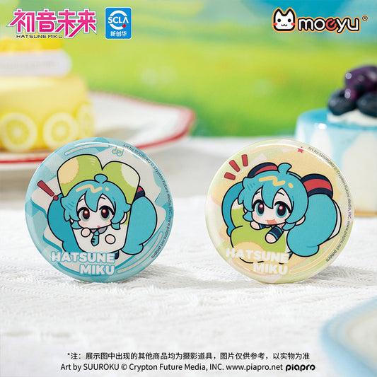 Moeyu: Hatsune Miku AMU Series Tinplate Badge (Blind Box) - Moeyu - Makochan - Belgium - Europe