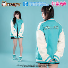 Load image into Gallery viewer, Moeyu: Hatsune Miku; Bite Series Baseball Jersey-Moeyu-Makochan.store