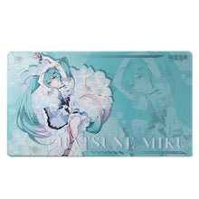 Load image into Gallery viewer, Moeyu Hatsune Miku Flower Language Series Extra Large Table Mat (70×40×0.3cm)