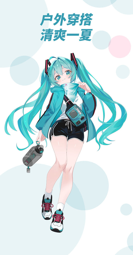 Moeyu Hatsune Miku Running Series Clothing