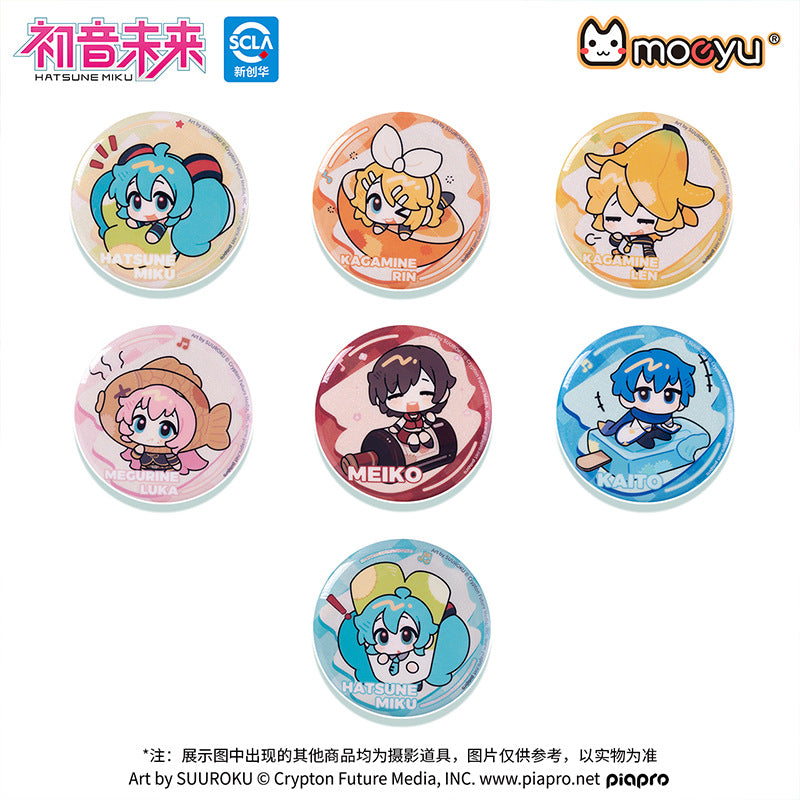 Moeyu: Hatsune Miku AMU Series Tinplate Badge (Blind Box) - Moeyu - Makochan - Belgium - Europe
