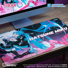 Load image into Gallery viewer, Moeyu: Hatsune Miku Gaming Heart Series Mouse Pad-Moeyu-Makochan.store