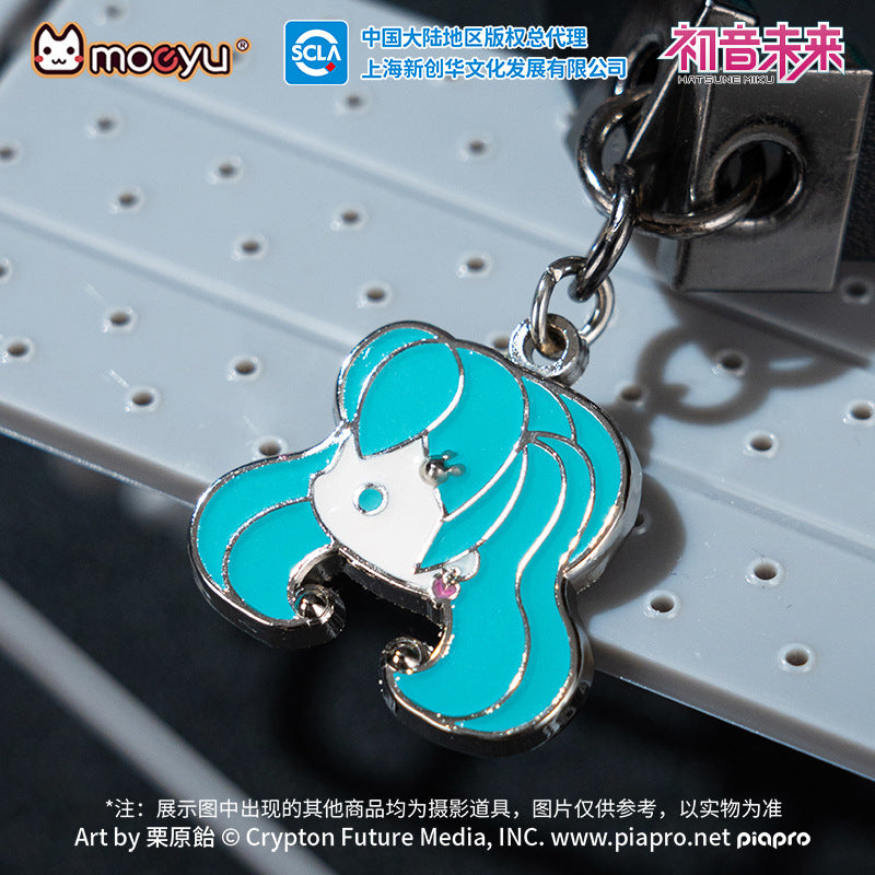 Moeyu: Hatsune Miku Radio Invasion Series Necklace (Leather Strap) - Moeyu - Makochan - Belgium - Europe