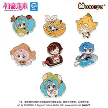 Load image into Gallery viewer, Moeyu: Hatsune Miku AMU Series Metal Enamel Brooch (Blind Box)