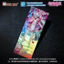 Load image into Gallery viewer, Moeyu: Hatsune Miku Radio Invasion Series Laser Ticket-Moeyu-Makochan.store