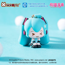 Load image into Gallery viewer, moeyu: Hatsune Miku: Squinting Eyes Series 3D Soft Rubber Pendant-Moeyu-Makochan.store