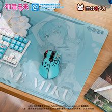 Load image into Gallery viewer, Moeyu Hatsune Miku Flower Language Series Extra Large Table Mat (70×40×0.3cm)