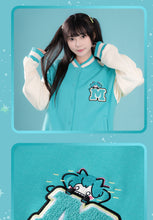 Load image into Gallery viewer, Moeyu: Hatsune Miku; Bite Series Baseball Jersey-Moeyu-Makochan.store