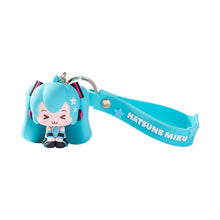 Load image into Gallery viewer, moeyu: Hatsune Miku: Squinting Eyes Series 3D Soft Rubber Pendant-Moeyu-Makochan.store