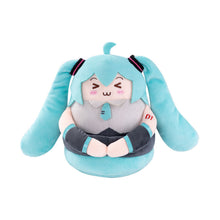 Load image into Gallery viewer, moeyu Hatsune Miku Squinting Eyes Series Plush Phone Holder-Moeyu-Makochan.store