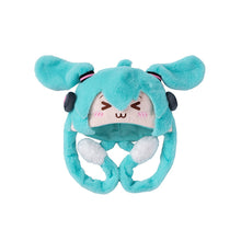 Load image into Gallery viewer, Moeyu Hatsune Miku Squinty Eyes Series Movable Plush Ha-Moeyu-Makochan.store