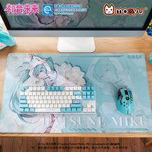 Load image into Gallery viewer, Moeyu Hatsune Miku Flower Language Series Extra Large Table Mat (70×40×0.3cm)