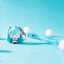 Load image into Gallery viewer, moeyu: Hatsune Miku: Squinting Eyes Series 3D Soft Rubber Pendant-Moeyu-Makochan.store
