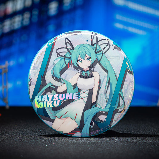 moeyu: Hatsune Miku Tech Series Large Badge