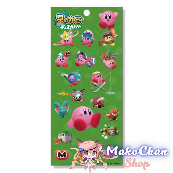 Kirby Clear Sticker - Ensky - Makochan - Belgium - Europe