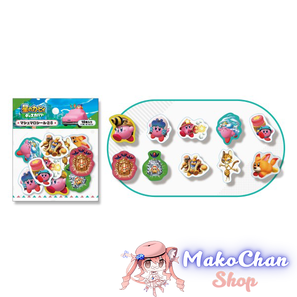 Kirby Marshmallow Sticker - Ensky - Makochan - Belgium - Europe