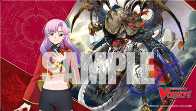 Bushiroad Cardfight!! Vanguard Divinez Akina & Fated One of Miracles, Rezael Playmat | Makochan