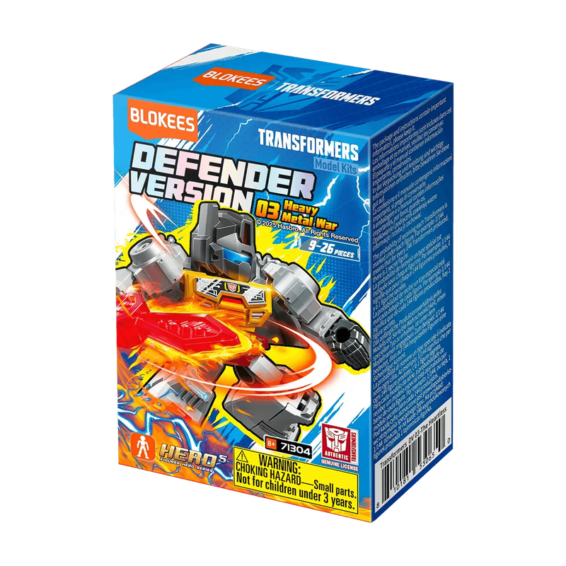 Blokees Transformers Defender Version 03 Heavy Metal War - Blokees - Makochan - Belgium - Europe