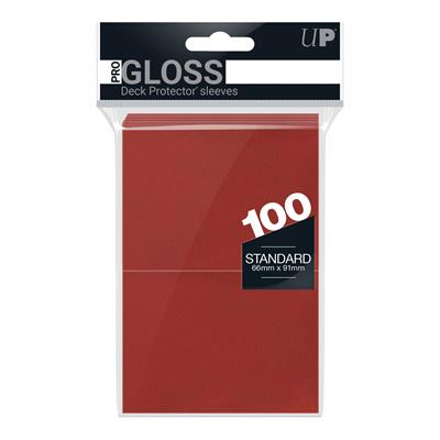 Ultra Pro UP - Standard Sleeves - Red (100 Sleeves) | Makochan