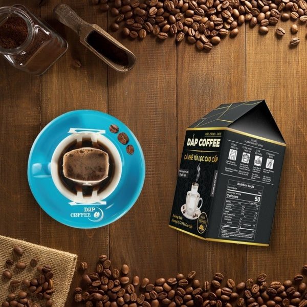 DAPCOFFEE- Drip Bag Coffee (10 Bags, 12g Each) - DAPCOFFEE - Makochan - Belgium - Europe