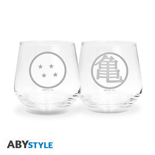 DRAGON BALL Z - Crystal ball - 2 Glasses Set 300ml
