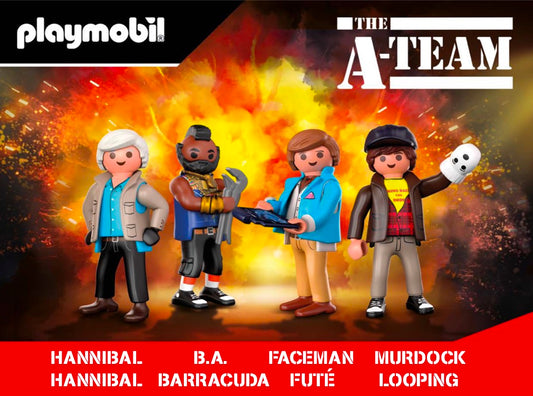 MOVIE CARS - A-Team Bus 'PLAYMOBIL'