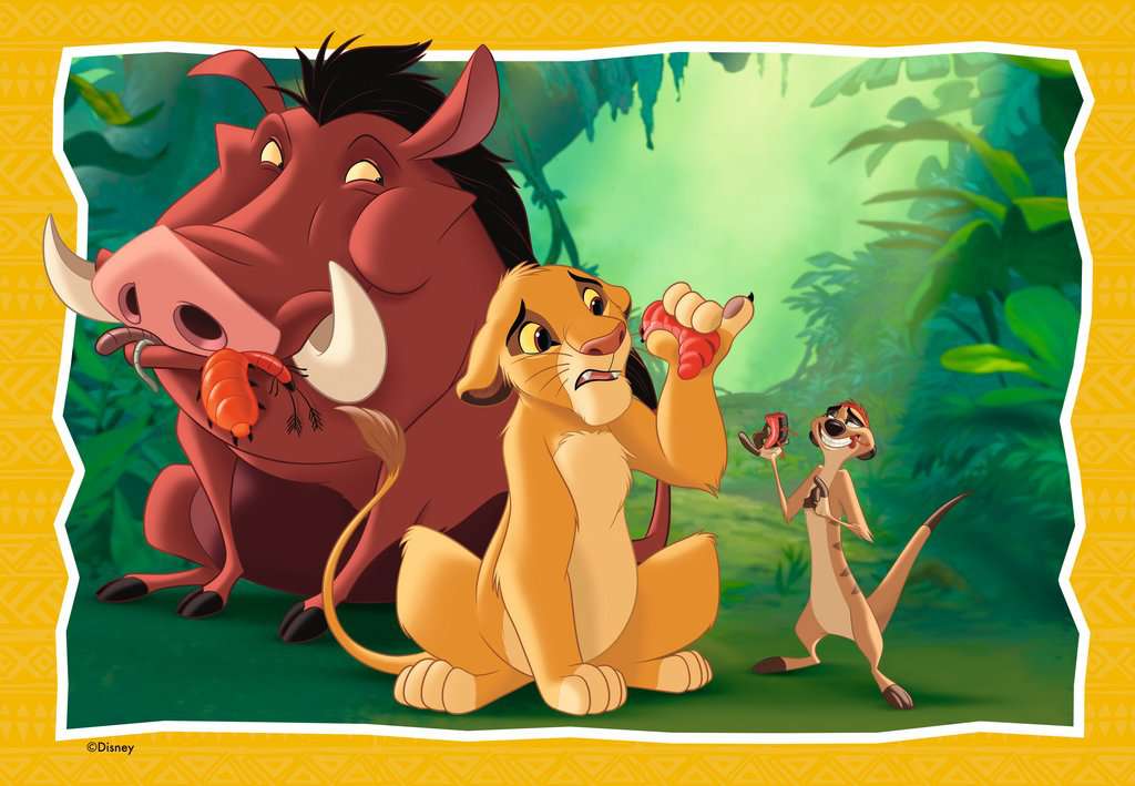 THE LION KING - The Story of life - 2 Puzzle 24P