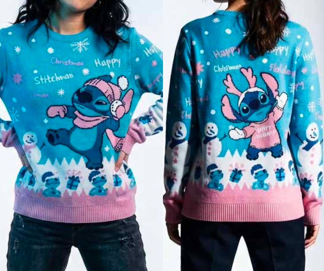 LILO & STITCH - Stitch - Women Christmas Sweaters (S)