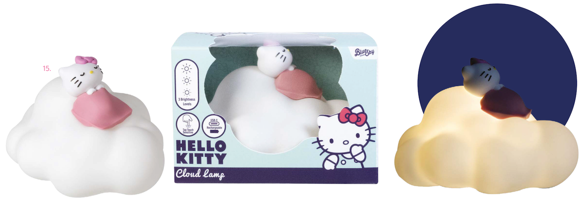 HELLO KITTY - Decorative Light Cloud - 15cm