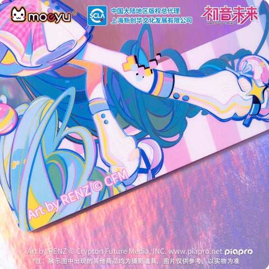 Moeyu Hatsune Miku “Retro & Future Reflection” Series Acrylic Transparent Card | Collectible Photocard - Moeyu - Makochan - Belgium - Europe
