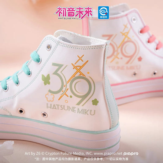 Hatsune Miku - 39 Mirror Encounter Spring Concerto Series - Casual Shoes - moeyu - Makochan - Belgium - Europe