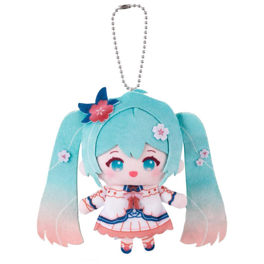 Hatsune Miku 39 Mirrors Meet Spring Concerto Series Plush Finger Puppet Keychain - moeyu - Makochan - Belgium - Europe