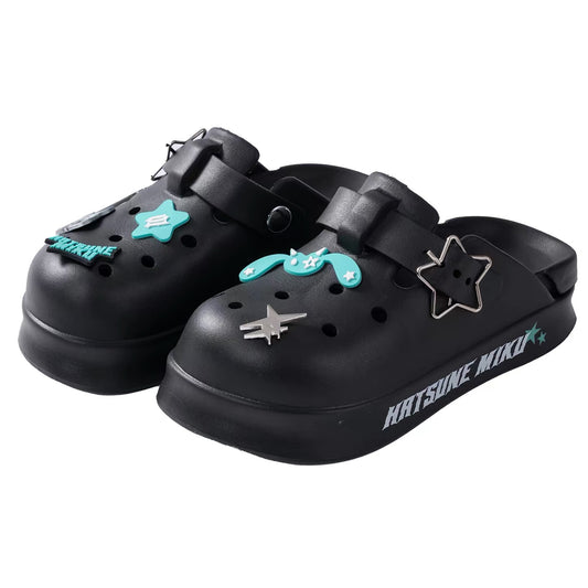 Moeyu Hatsune Miku Rock Future Series Clogs