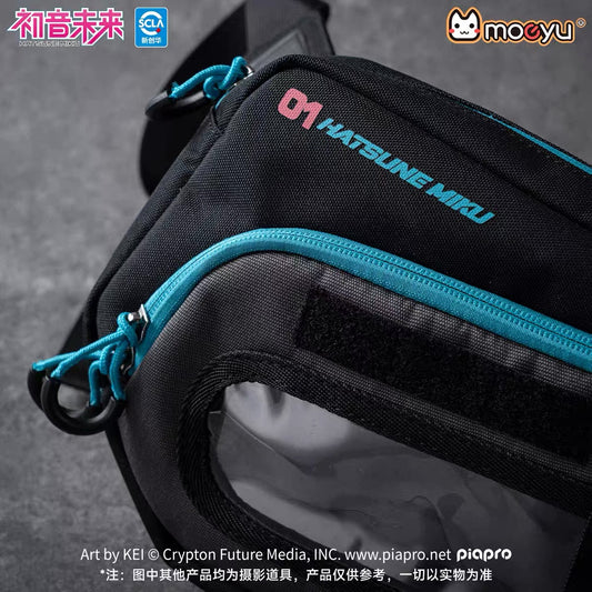 Moeyu Hatsune Miku Neon Electronic Music Series Chest Bag