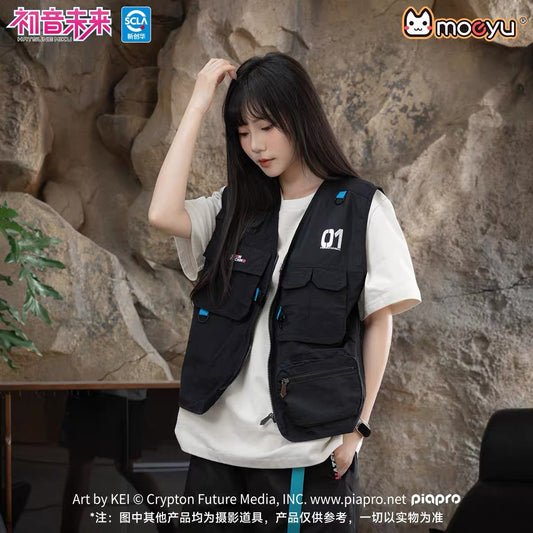 Moeyu Hatsune Miku Neon Electronic Music Series Vest