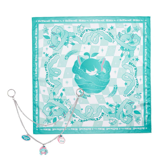 Moeyu Hatsune Miku Millennium Candy Series Hip Hop Pants Chain Accessory Trendy Square Scarf Waist Chain Decoration