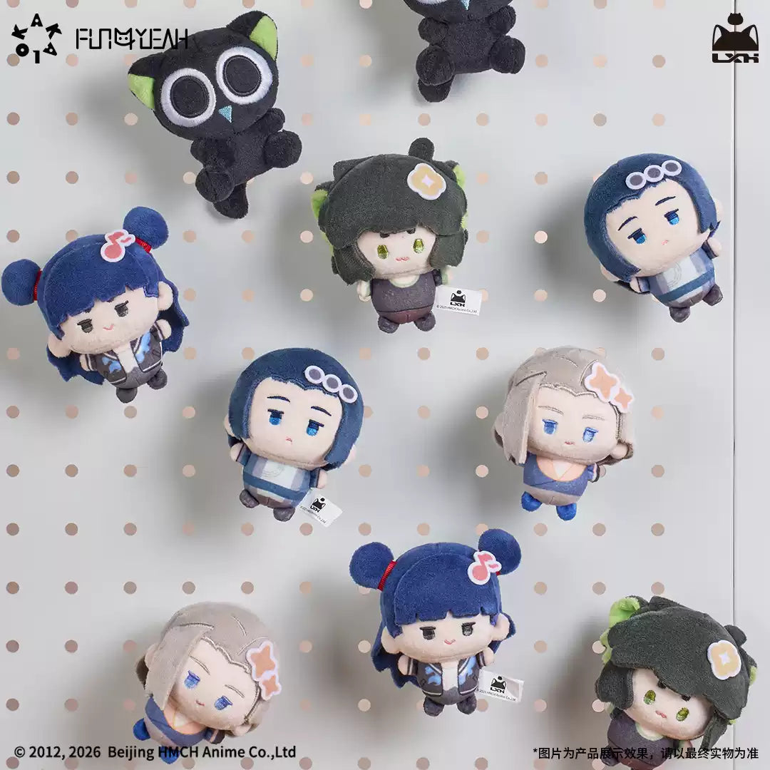 KAKALOK The Legend of Hei 2 Guild Daily Life Series Plush Clip & Plush Phone Stand