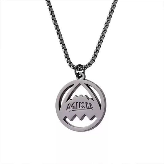 Moeyu Hatsune Miku 831 Birthday Festival Rave Series Metal Necklace