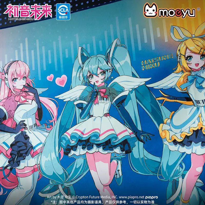 moeyu Hatsune Miku Synthesizer Wave Wings Series Tapestry