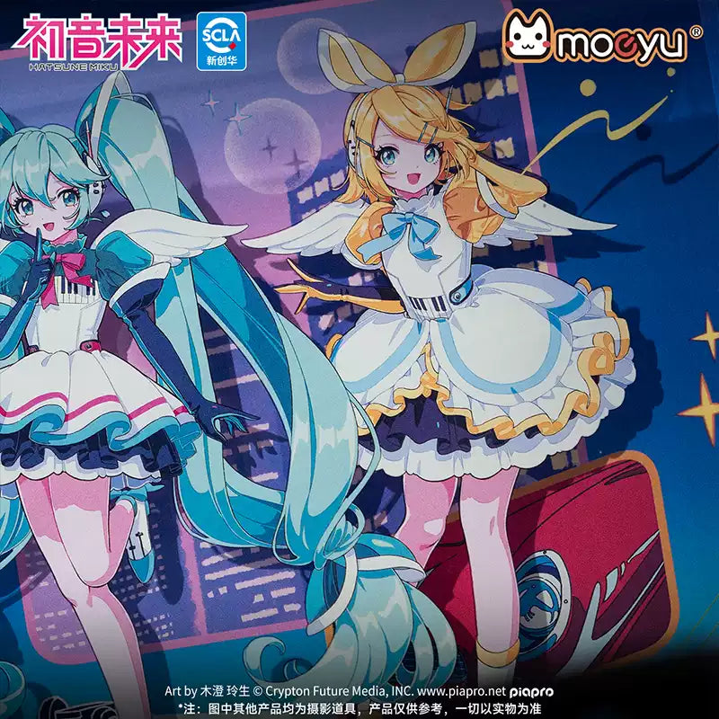 Moeyu Hatsune Miku Synthesizer Wave Wing Multi-layer Acrylic Brick
