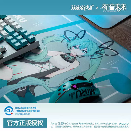 Moeyu Hatsune Miku Geometric Shaped Desk Mat