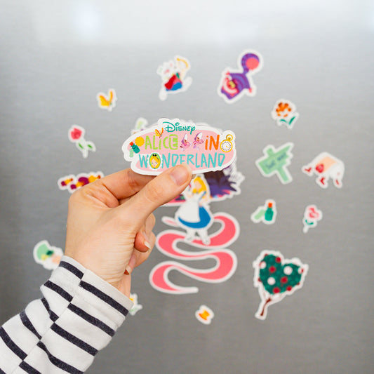 ALICE IN WONDERLAND - Cheshire Cat - Magnets Set