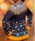 Batman Christmas Sweater Frosty by AAA Merchandise