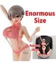 Uzaki-chan Wants to Hang Out! Eternal Romance PVC Figure Hana Uzaki (Sweater Swimsuit Ver.) 28 cm by Banpresto