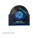 KPop Demon Hunters Set of 4 Coasters Hunters & Demons Soundtrack by Cinereplicas