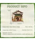 Miniature House Model Kit Kyoto Matcha Cottage 11 x 9 cm by CuteBee