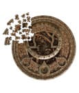 Uncharted Jigsaw Puzzle Cipher Disk Circular Deluxe (500 pieces) by Dark Horse